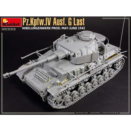 1/35 PzKpfw.IV Ausf. G-Last/H-Early Nibelungenwerk, May-June 1943 [2in1] Interior Kit