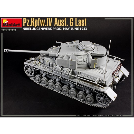 1/35 PzKpfw.IV Ausf. G-Last/H-Early Nibelungenwerk, May-June 1943 [2in1] Interior Kit