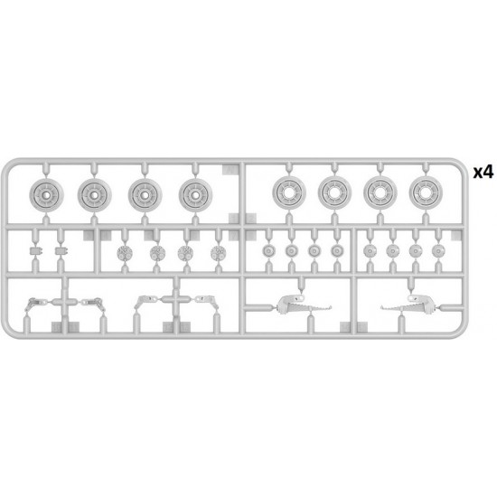 1/35 PzKpfw.IV Ausf. G-Last/H-Early Nibelungenwerk, May-June 1943 [2in1] Interior Kit