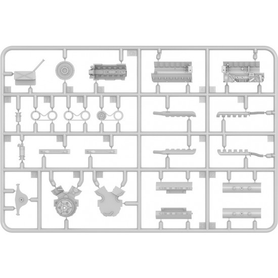 1/35 PzKpfw.IV Ausf. G-Last/H-Early Nibelungenwerk, May-June 1943 [2in1] Interior Kit