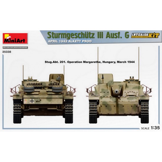 1/35 Sturmgeschutz III Ausf. G April 1943 Alkett Prod. Interior Kit 1/35 Sturmgeschutz III Ausf. G April 1943 Alkett Prod. Interior Kit