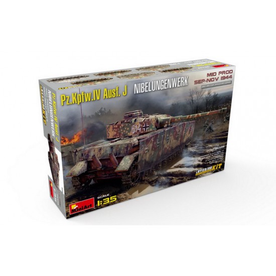 1/35 PzKpfw.Iv Ausf. J Nibelungenwerk Mid Prod, Sep-Nov 1944 [Interior Kit]