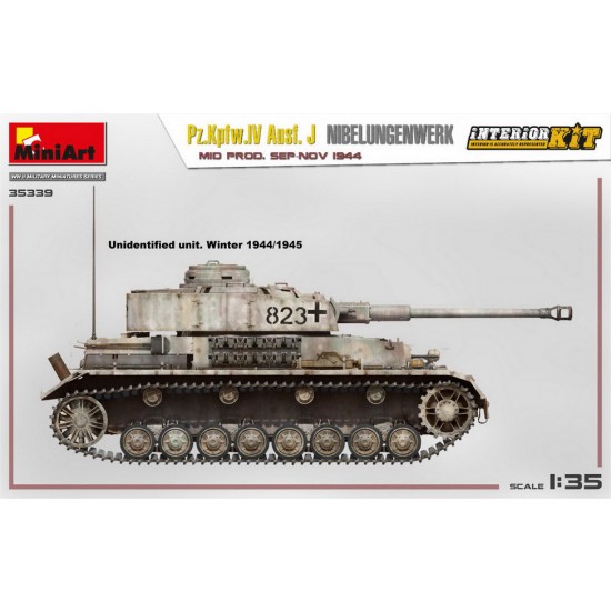 1/35 PzKpfw.Iv Ausf. J Nibelungenwerk Mid Prod, Sep-Nov 1944 [Interior Kit]