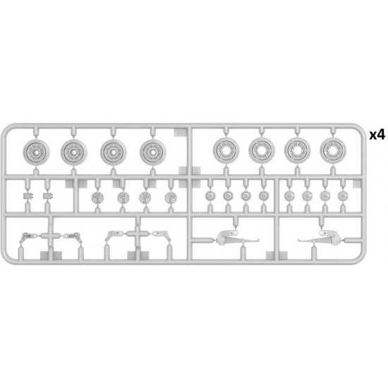 1/35 PzKpfw.Iv Ausf. J Nibelungenwerk Mid Prod, Sep-Nov 1944 [Interior Kit]