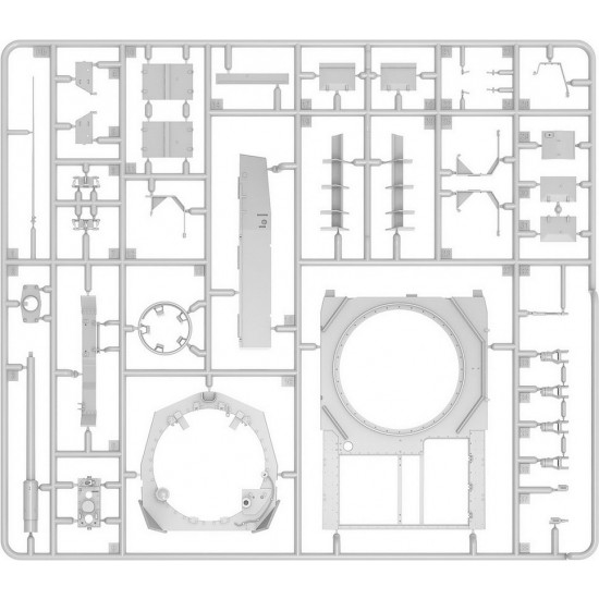 1/35 PzKpfw.Iv Ausf. J Nibelungenwerk Mid Prod, Sep-Nov 1944 [Interior Kit]