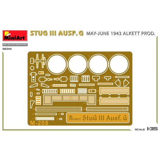 1/35 Stug III Ausf. G May-June 1943 Alkett Production 1/35 Stug III Ausf. G May-June 1943 Alkett Production