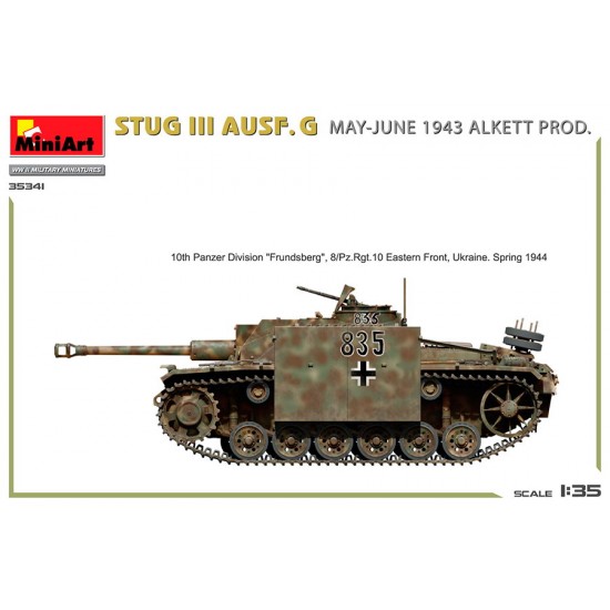 1/35 Stug III Ausf. G May-June 1943 Alkett Production 1/35 Stug III Ausf. G May-June 1943 Alkett Production