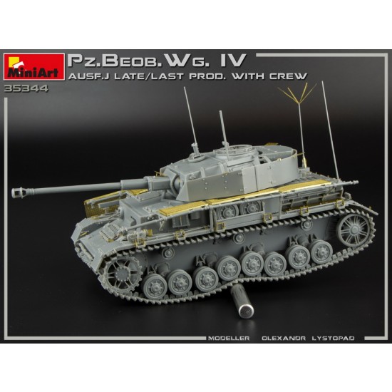 1/35 PzBeob.Wg.IV Ausf. J Late/Last Prod. 2 in 1 w/Crew 1/35 PzBeob.Wg.IV Ausf. J Late/Last Prod. 2 in 1 w/Crew