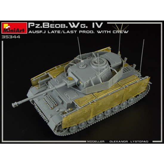 1/35 PzBeob.Wg.IV Ausf. J Late/Last Prod. 2 in 1 w/Crew 1/35 PzBeob.Wg.IV Ausf. J Late/Last Prod. 2 in 1 w/Crew