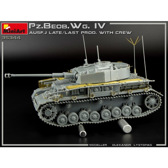1/35 PzBeob.Wg.IV Ausf. J Late/Last Prod. 2 in 1 w/Crew 1/35 PzBeob.Wg.IV Ausf. J Late/Last Prod. 2 in 1 w/Crew