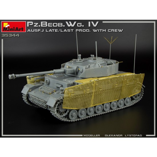 1/35 PzBeob.Wg.IV Ausf. J Late/Last Prod. 2 in 1 w/Crew 1/35 PzBeob.Wg.IV Ausf. J Late/Last Prod. 2 in 1 w/Crew