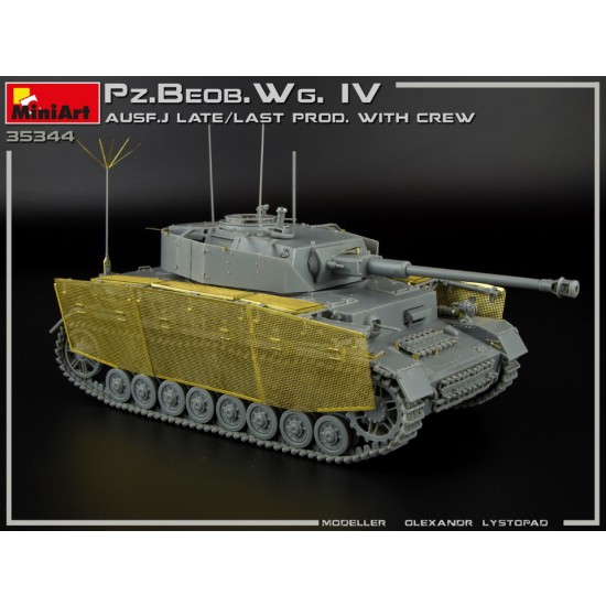 1/35 PzBeob.Wg.IV Ausf. J Late/Last Prod. 2 in 1 w/Crew 1/35 PzBeob.Wg.IV Ausf. J Late/Last Prod. 2 in 1 w/Crew