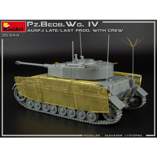 1/35 PzBeob.Wg.IV Ausf. J Late/Last Prod. 2 in 1 w/Crew 1/35 PzBeob.Wg.IV Ausf. J Late/Last Prod. 2 in 1 w/Crew