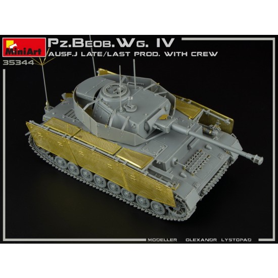 1/35 PzBeob.Wg.IV Ausf. J Late/Last Prod. 2 in 1 w/Crew 1/35 PzBeob.Wg.IV Ausf. J Late/Last Prod. 2 in 1 w/Crew