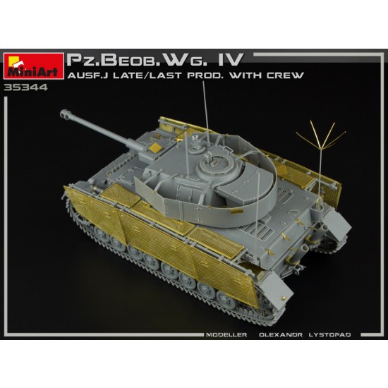 1/35 PzBeob.Wg.IV Ausf. J Late/Last Prod. 2 in 1 w/Crew 1/35 PzBeob.Wg.IV Ausf. J Late/Last Prod. 2 in 1 w/Crew