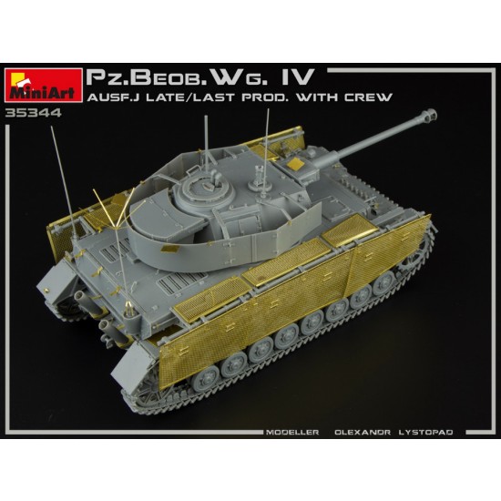 1/35 PzBeob.Wg.IV Ausf. J Late/Last Prod. 2 in 1 w/Crew 1/35 PzBeob.Wg.IV Ausf. J Late/Last Prod. 2 in 1 w/Crew