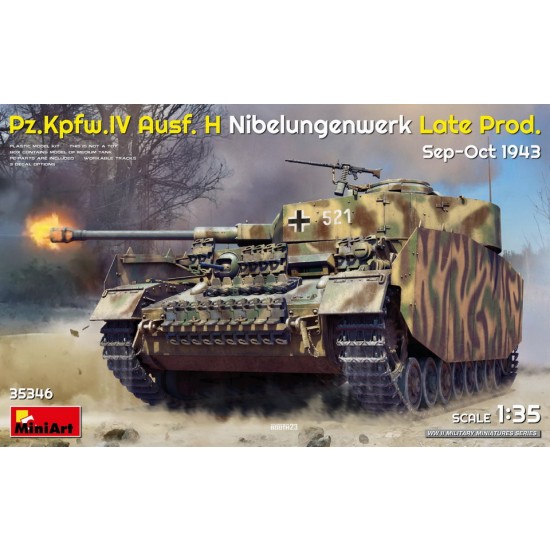 1/35 PzKpfw.IV Ausf. H Nibelungenwerk Late, Sep-Oct 1943 1/35 PzKpfw.IV Ausf. H Nibelungenwerk Late, Sep-Oct 1943