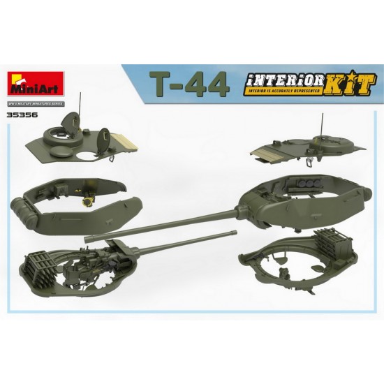 1/35 T-44 Medium Tank Interior Kit 1/35 T-44 Medium Tank Interior Kit
