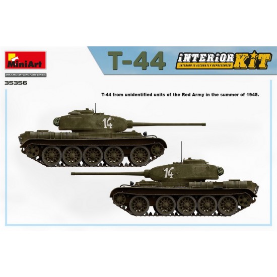 1/35 T-44 Medium Tank Interior Kit 1/35 T-44 Medium Tank Interior Kit