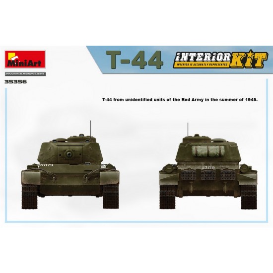 1/35 T-44 Medium Tank Interior Kit 1/35 T-44 Medium Tank Interior Kit