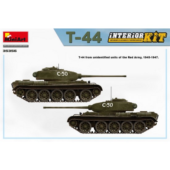 1/35 T-44 Medium Tank Interior Kit 1/35 T-44 Medium Tank Interior Kit