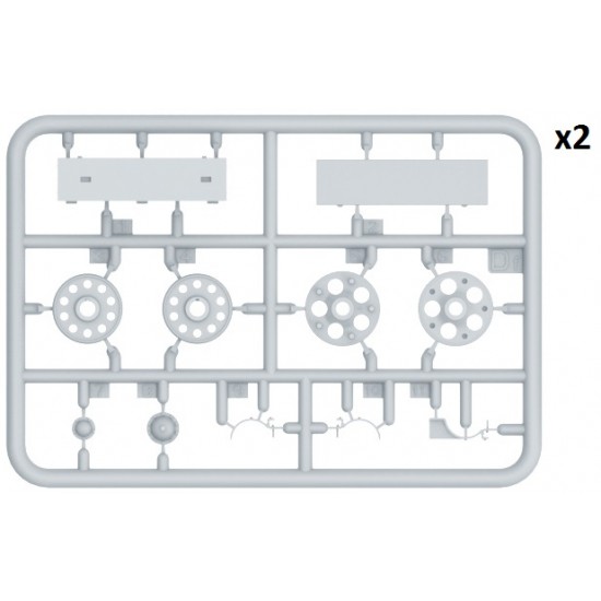 1/35 T-44 Medium Tank Interior Kit 1/35 T-44 Medium Tank Interior Kit