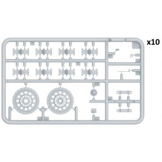 1/35 T-44 Medium Tank Interior Kit 1/35 T-44 Medium Tank Interior Kit