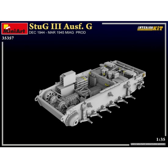 1/35 Stug III Ausf. G Dec 1944, Mar 1945 MIAG Production [Interior Kit]