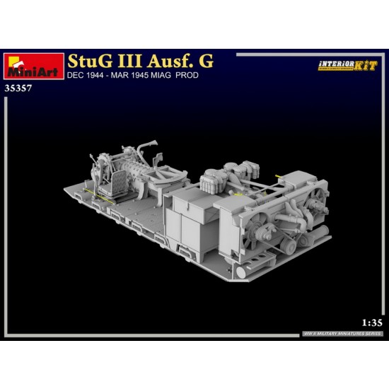 1/35 Stug III Ausf. G Dec 1944, Mar 1945 MIAG Production [Interior Kit]