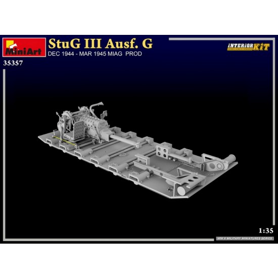 1/35 Stug III Ausf. G Dec 1944, Mar 1945 MIAG Production [Interior Kit]