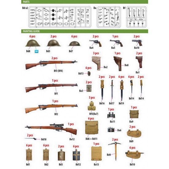 1/35 British Infantry Weapons & Equipment 1/35 British Infantry Weapons & Equipment