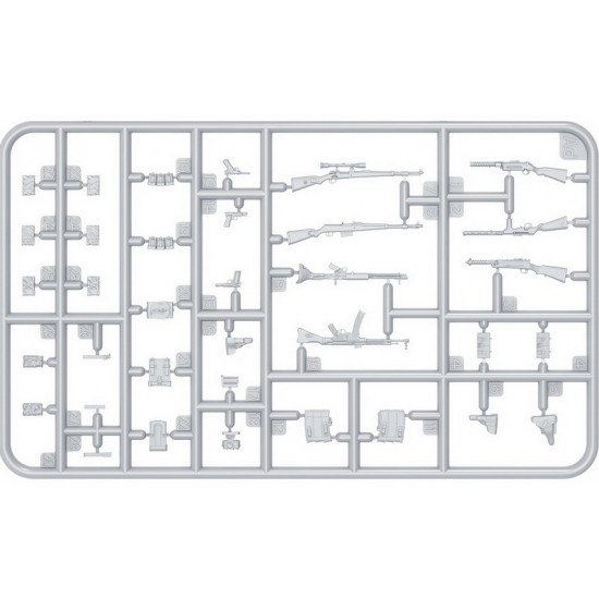1/35 German Tank Riders Set #2 (4 figures w/weapons & equipment) 1/35 German Tank Riders Set #2 (4 figures w/weapons & equipment)