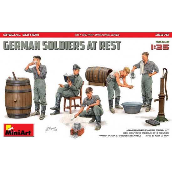 1/35 German Soldiers at Rest [Special Edition]