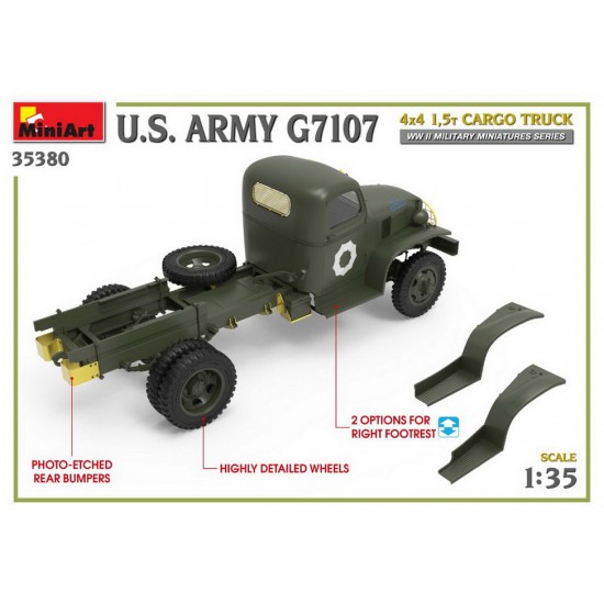 1/35 US Army G7107 4x4 1.5t Cargo Truck 1/35 US Army G7107 4x4 1.5t Cargo Truck