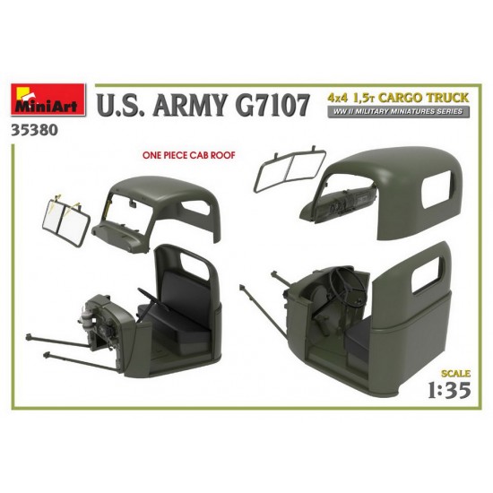 1/35 US Army G7107 4x4 1.5t Cargo Truck 1/35 US Army G7107 4x4 1.5t Cargo Truck