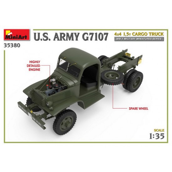1/35 US Army G7107 4x4 1.5t Cargo Truck 1/35 US Army G7107 4x4 1.5t Cargo Truck