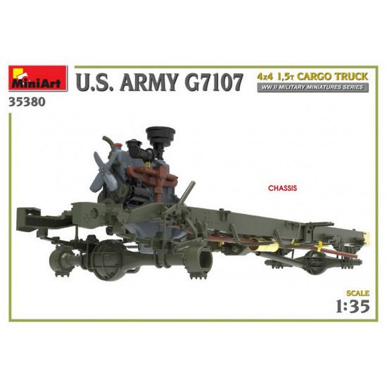1/35 US Army G7107 4x4 1.5t Cargo Truck 1/35 US Army G7107 4x4 1.5t Cargo Truck