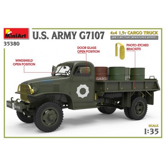 1/35 US Army G7107 4x4 1.5t Cargo Truck 1/35 US Army G7107 4x4 1.5t Cargo Truck