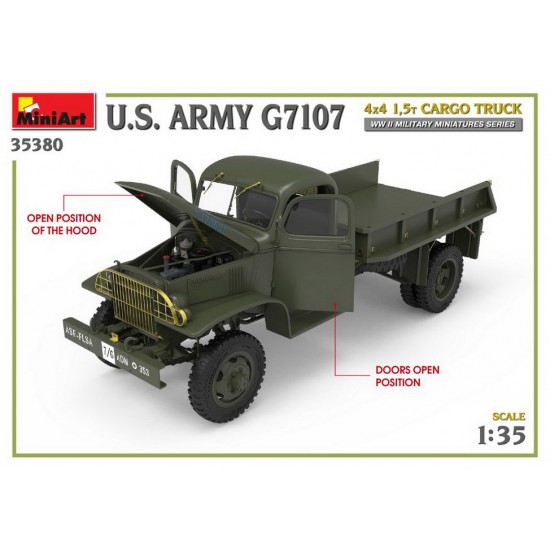 1/35 US Army G7107 4x4 1.5t Cargo Truck 1/35 US Army G7107 4x4 1.5t Cargo Truck
