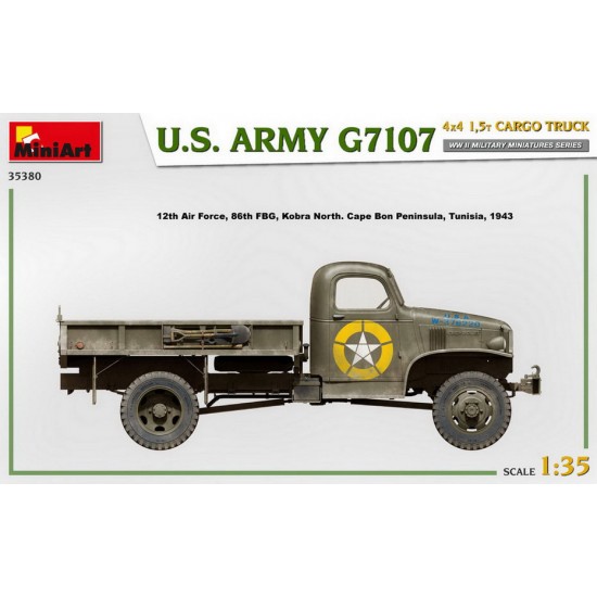 1/35 US Army G7107 4x4 1.5t Cargo Truck 1/35 US Army G7107 4x4 1.5t Cargo Truck