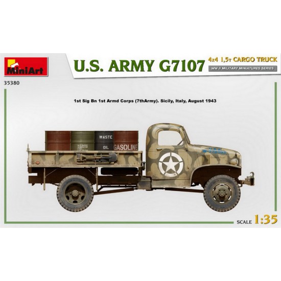 1/35 US Army G7107 4x4 1.5t Cargo Truck 1/35 US Army G7107 4x4 1.5t Cargo Truck