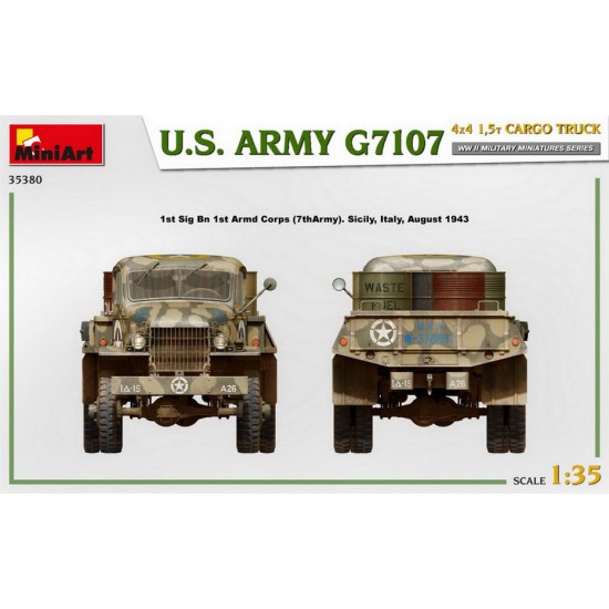 1/35 US Army G7107 4x4 1.5t Cargo Truck 1/35 US Army G7107 4x4 1.5t Cargo Truck