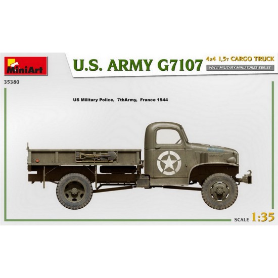1/35 US Army G7107 4x4 1.5t Cargo Truck 1/35 US Army G7107 4x4 1.5t Cargo Truck