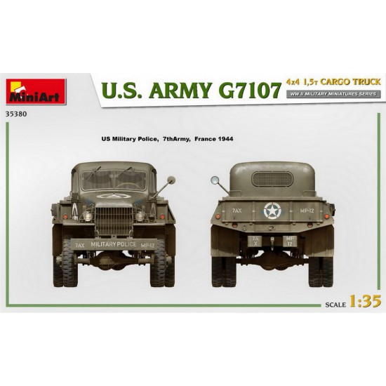 1/35 US Army G7107 4x4 1.5t Cargo Truck 1/35 US Army G7107 4x4 1.5t Cargo Truck