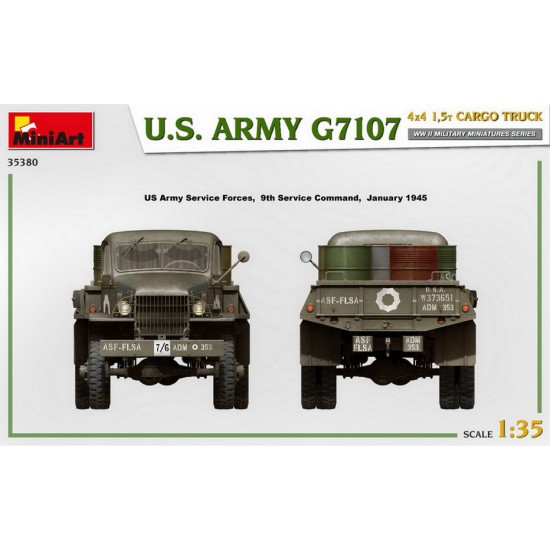 1/35 US Army G7107 4x4 1.5t Cargo Truck 1/35 US Army G7107 4x4 1.5t Cargo Truck