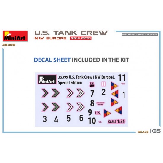 1/35 US Tank Crew, NW Europe (5 figures) [Special Edition]