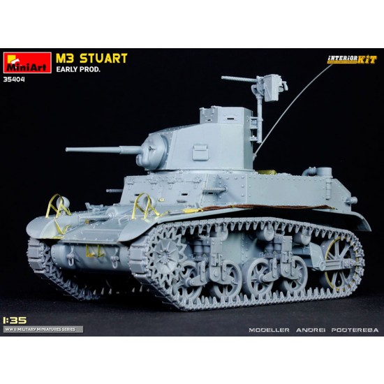 1/35 M3 Stuart Early Production [Interior Kit]