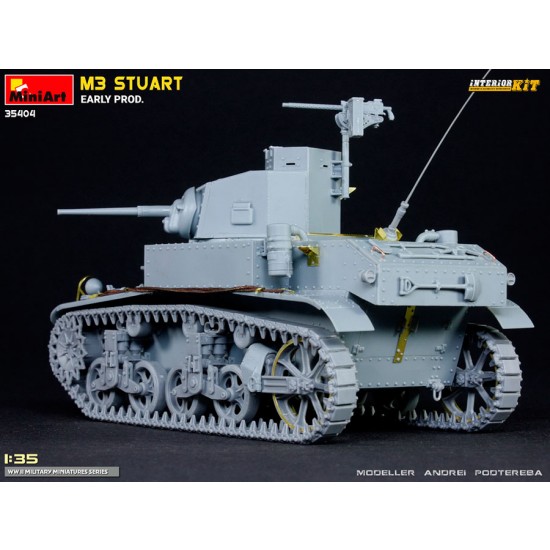 1/35 M3 Stuart Early Production [Interior Kit]