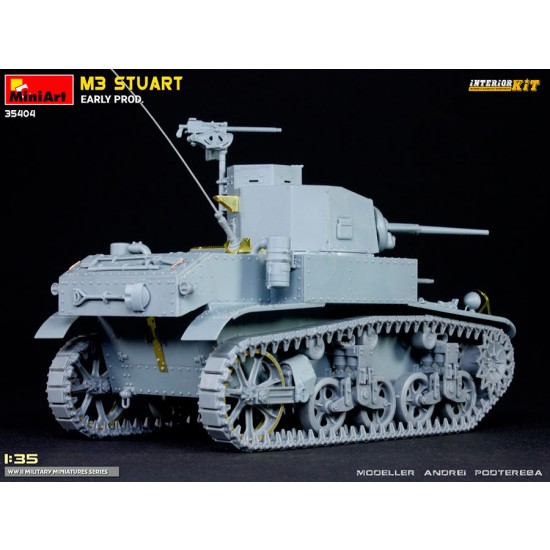 1/35 M3 Stuart Early Production [Interior Kit]
