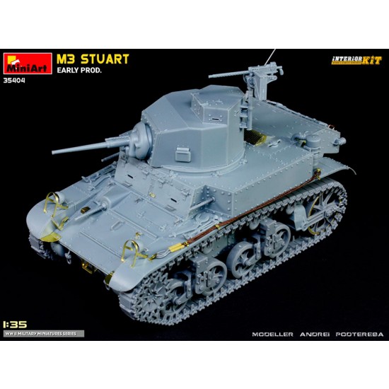 1/35 M3 Stuart Early Production [Interior Kit]